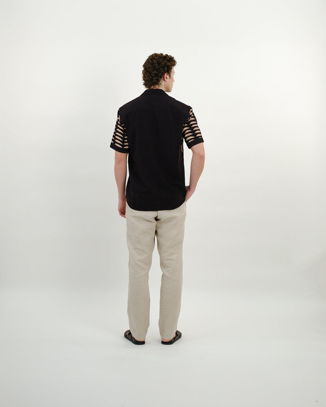 Broken Cookies Ajrakh Short Sleeve Shirt