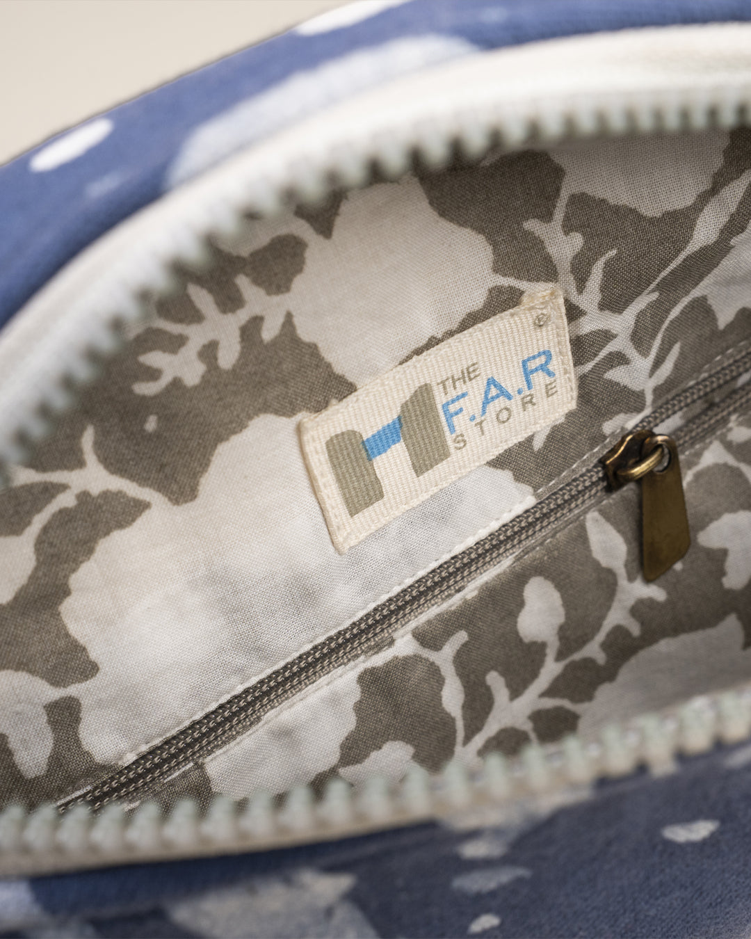 Blue Abstract Angle Batik - Fanny Pack