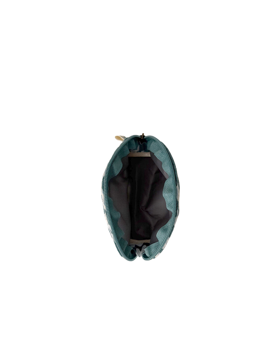 Floret Blue - Curved Coin Pouch