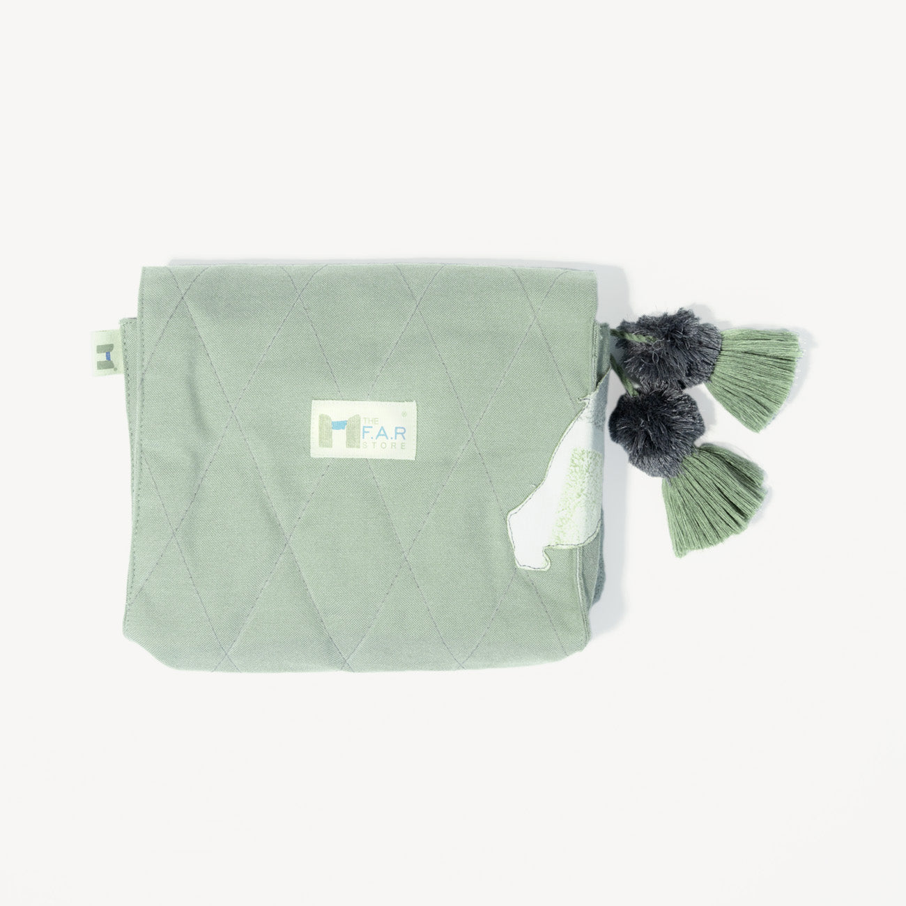 Cable Pouch - Bear (Green)