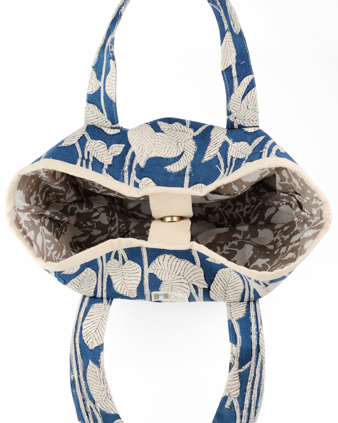 Nature's Canvas Blue - Beach Bag