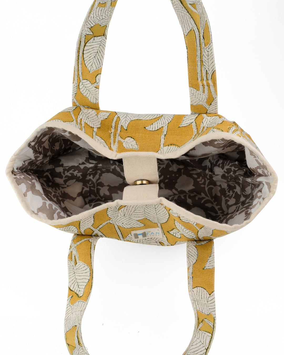 Nature's Canvas Yellow  - Beach Bag