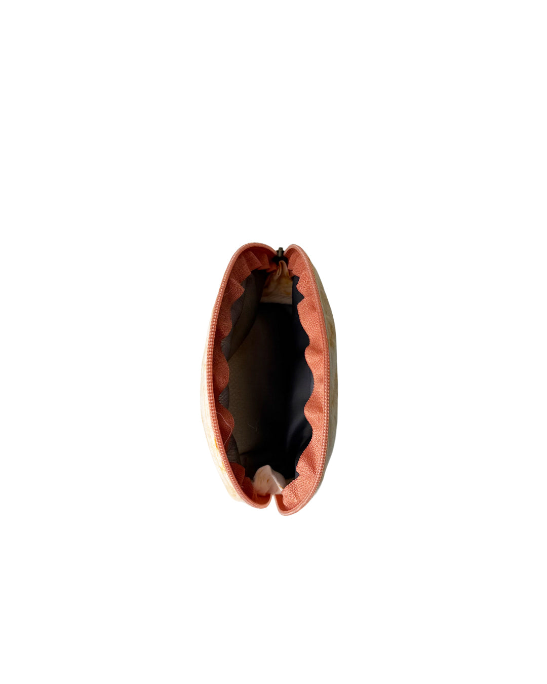 Cracked Amber - Curved Coin Pouch