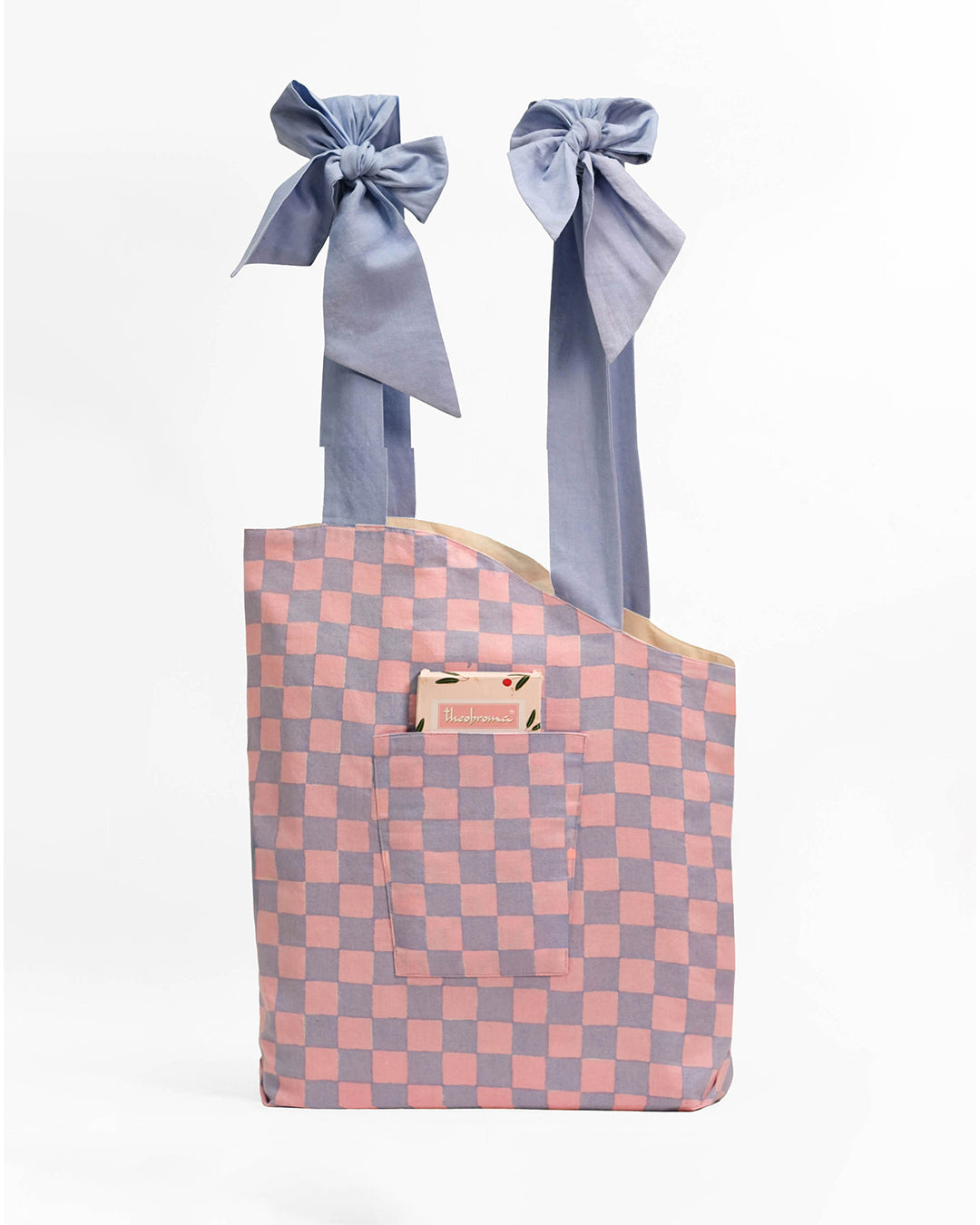 Reversible Purple Bouquet Bag (L)