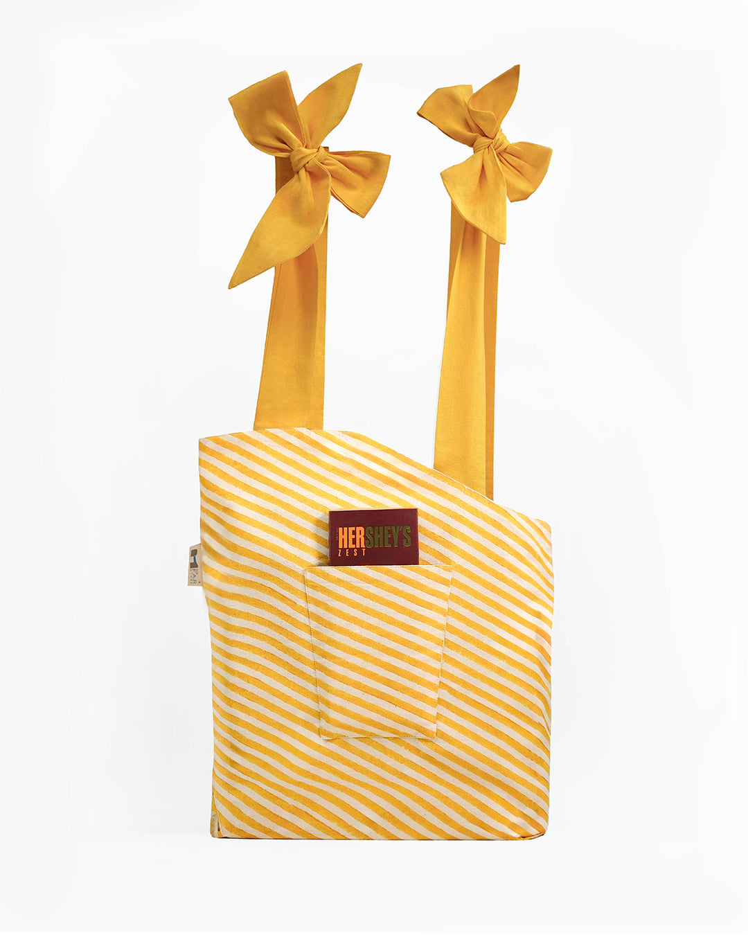 Reversible Bottle Yellow Bouquet Bag (L)