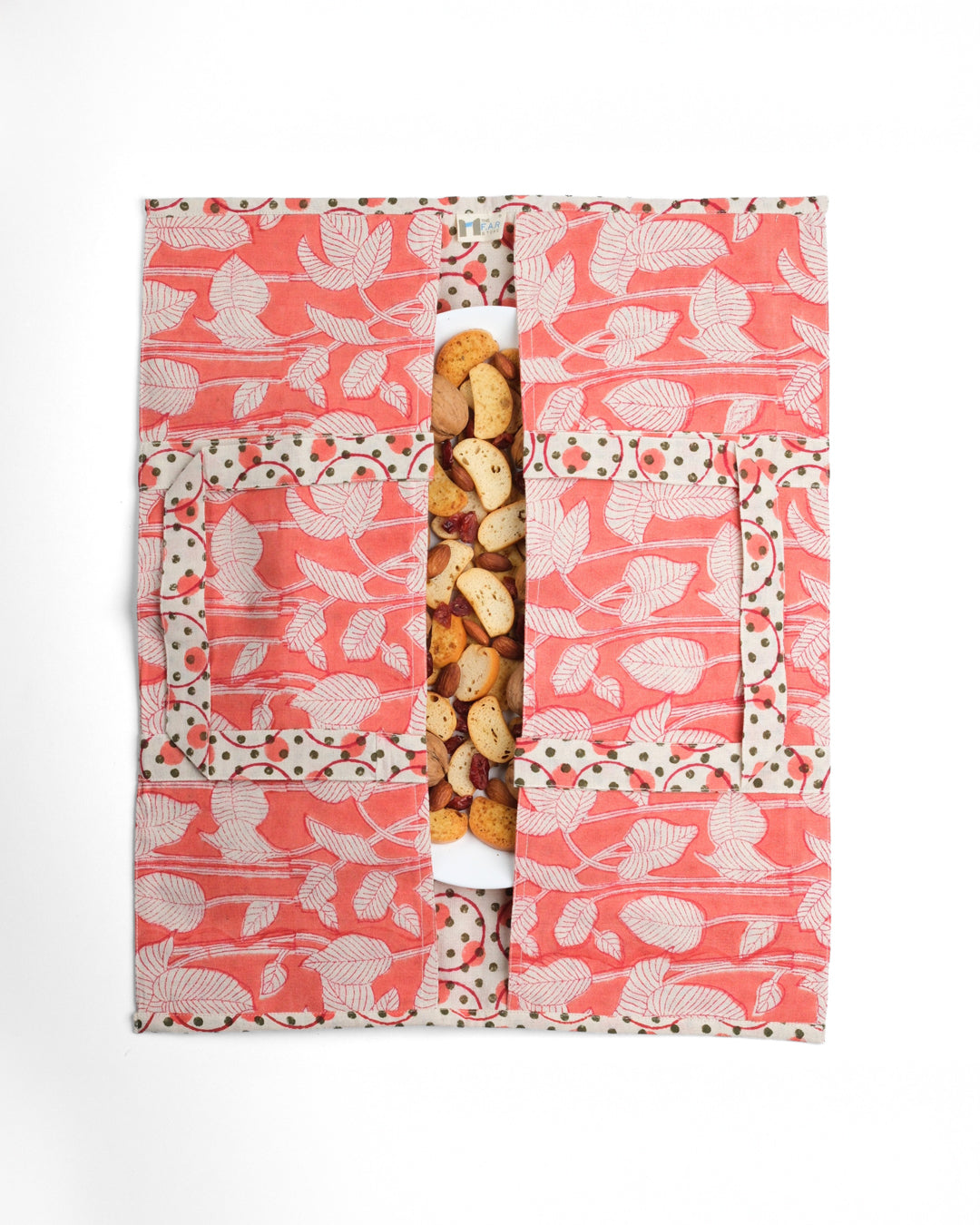 Set of 3 - Nature's Canvas Red Pie Bags
