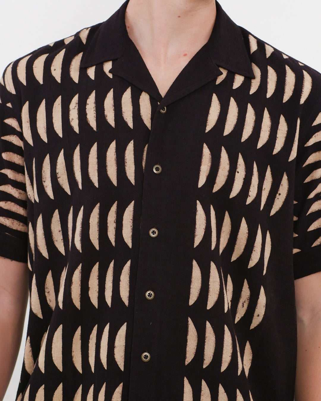Broken Cookies Ajrakh Short Sleeve Shirt
