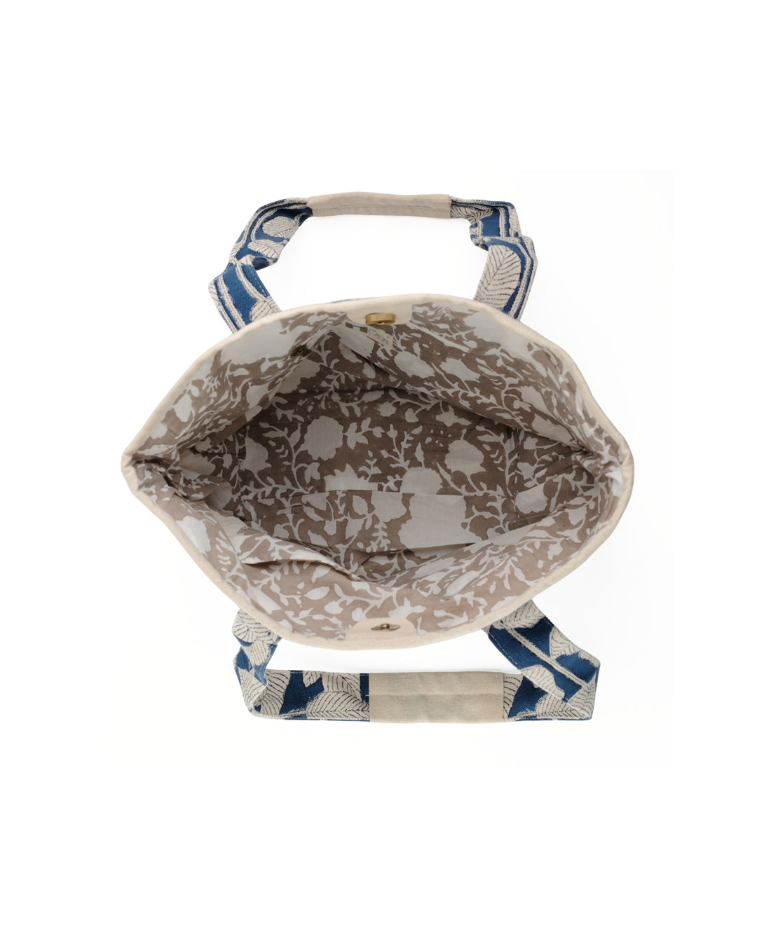 Nature's Canvas Blue - Beach Bag
