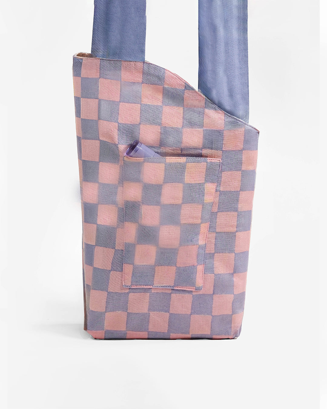 Reversible Purple Bouquet Bag (S)