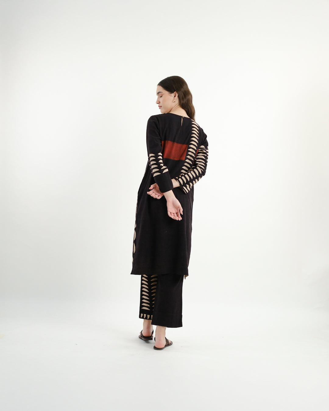 Broken Cookies Ajrakh Co-ord Set