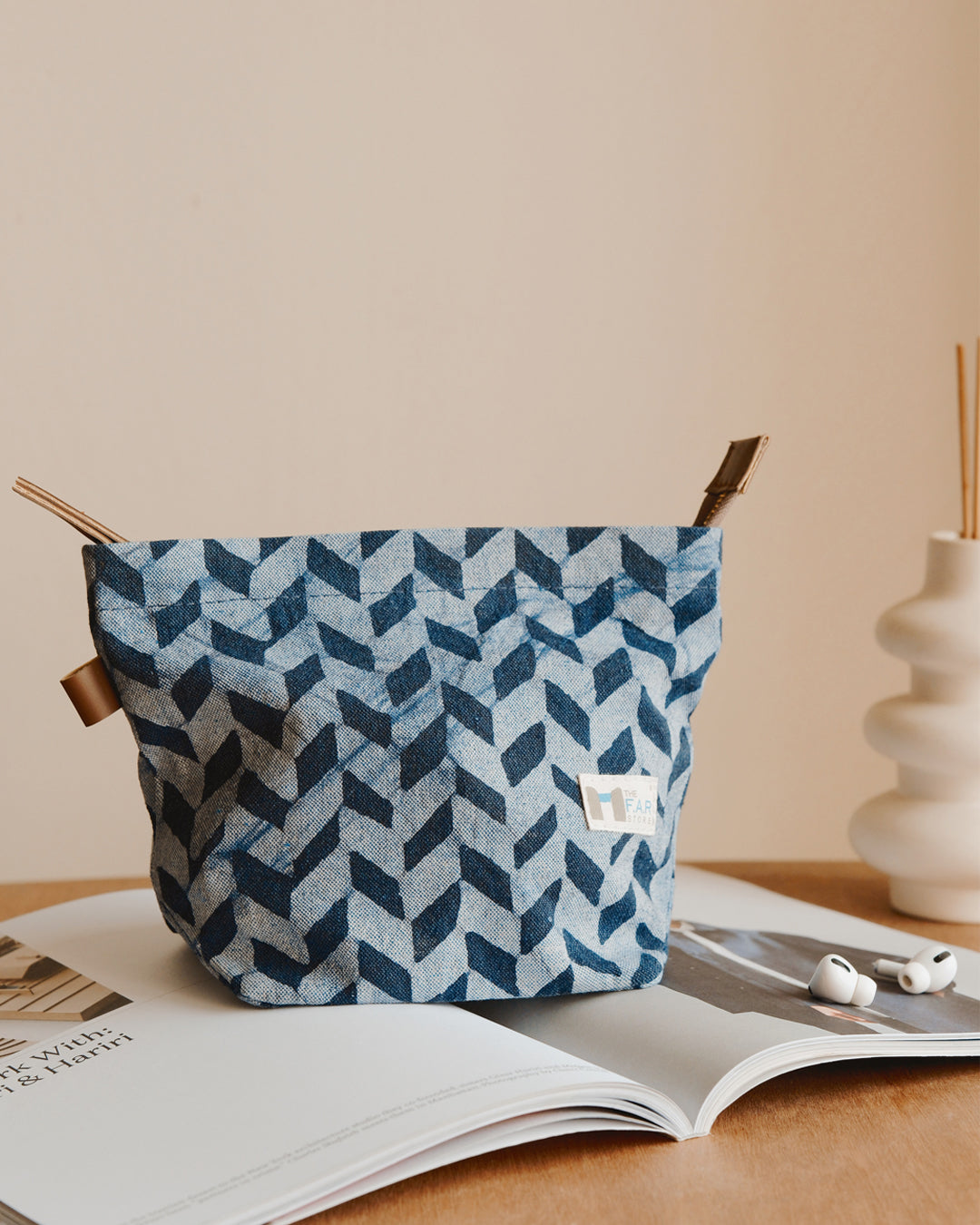 Denim Brick's - Travel Pouch (S)