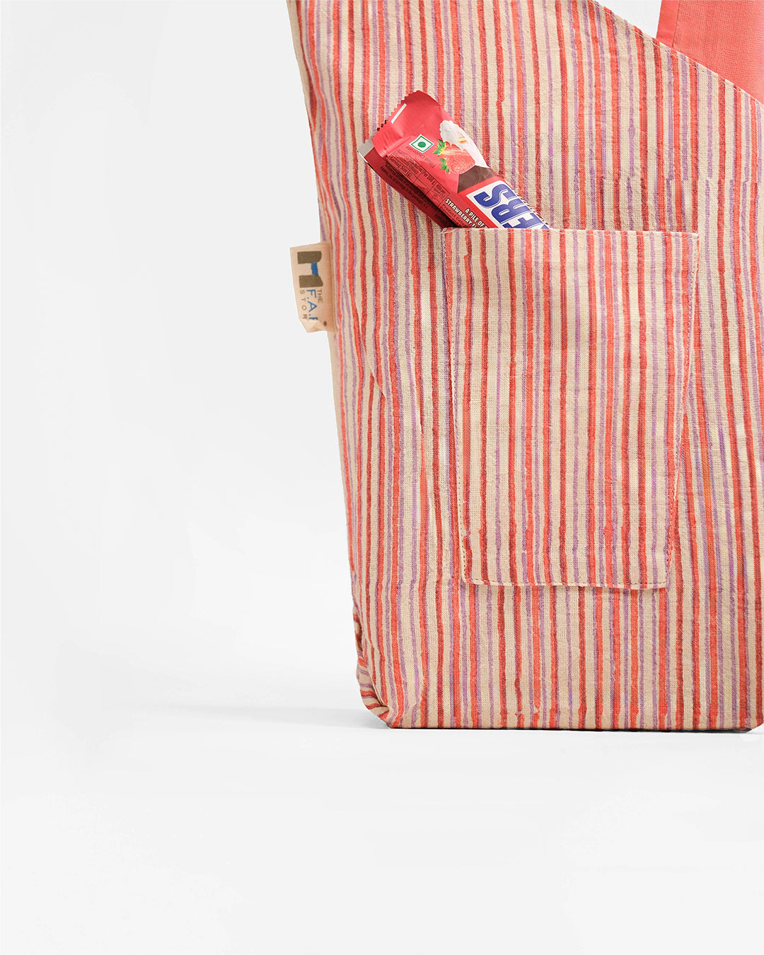 Reversible Bottle Coral Bouquet Bag (S)