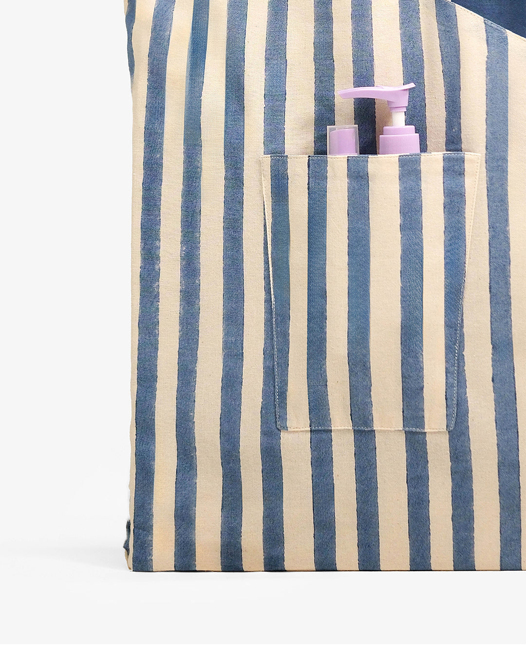 Reversible Blue Bouquet Bag (L)