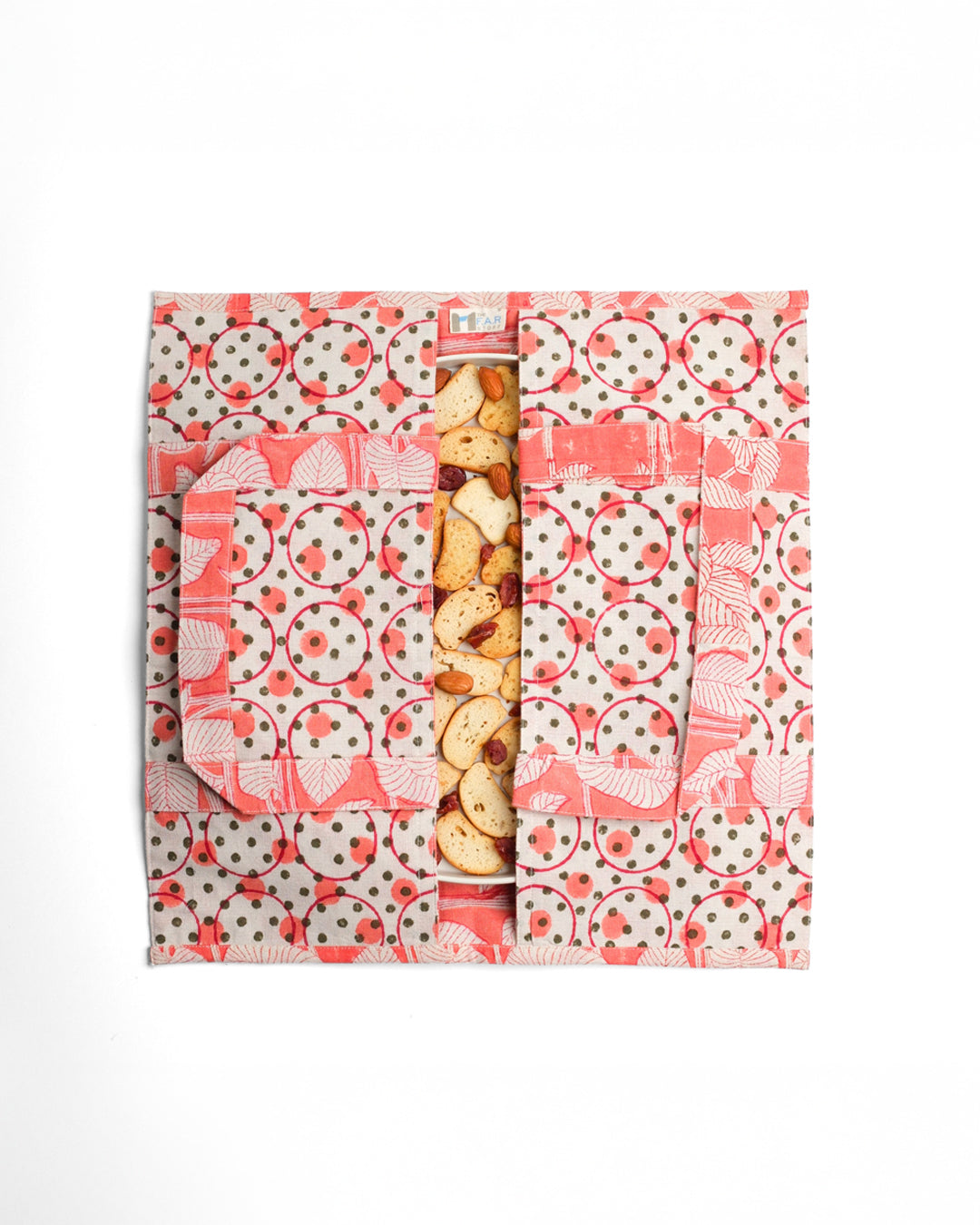 Set of 3 - Nature's Canvas Red Pie Bags