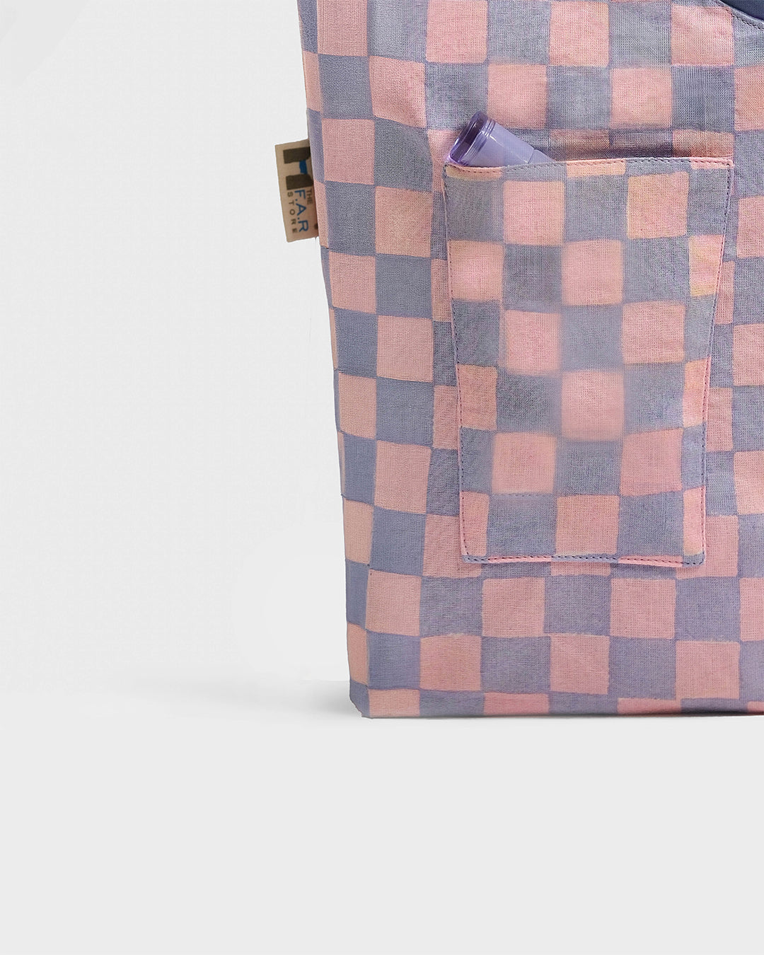 Reversible Purple Bouquet Bag (S)