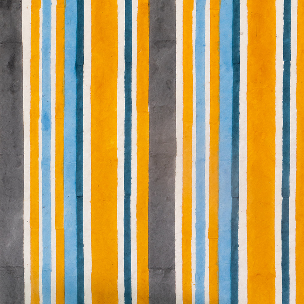 Shades of Blue 'N' Yellow Wrapping Paper