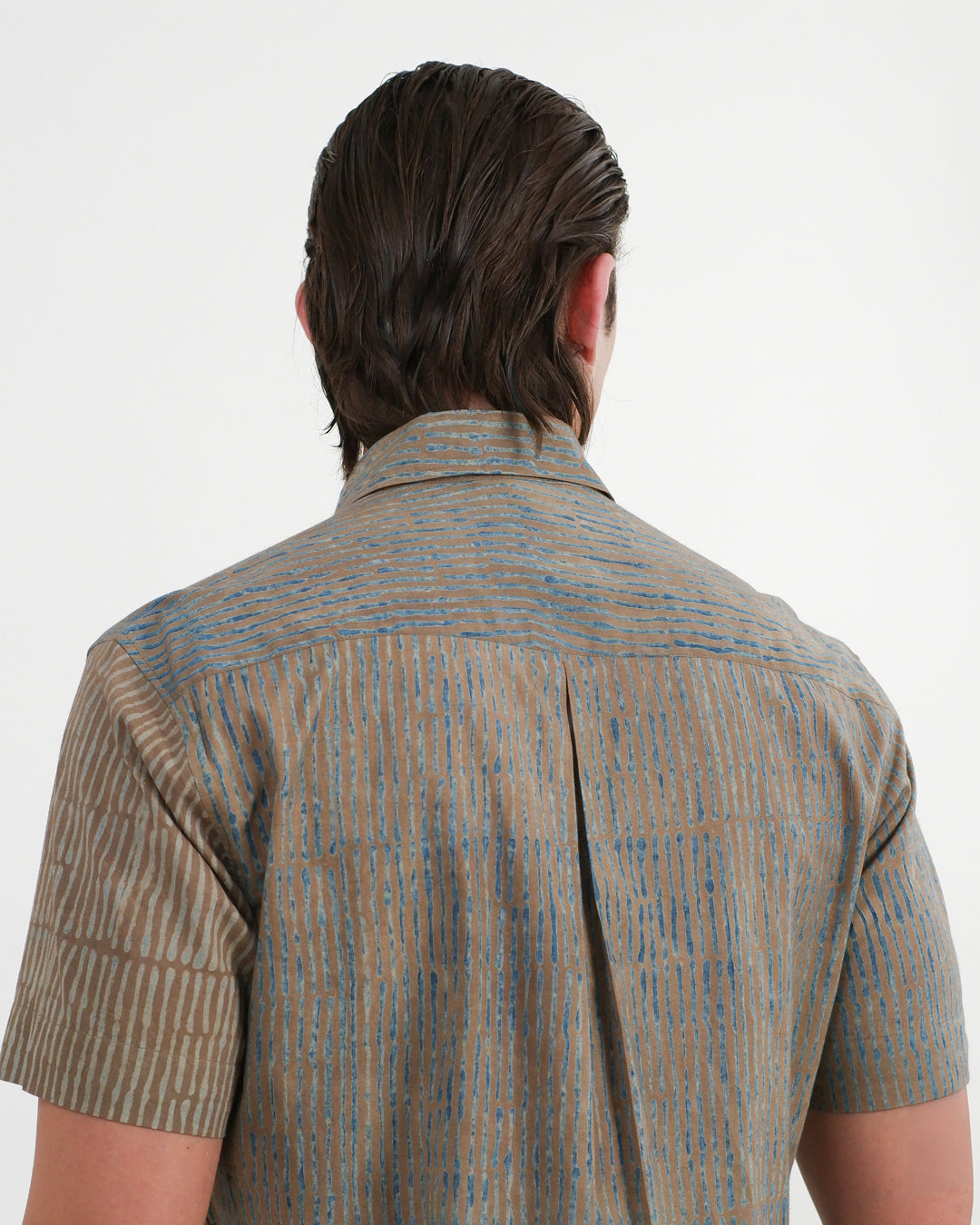 Inverse Reverse Ajrakh Short Sleeve Shirt