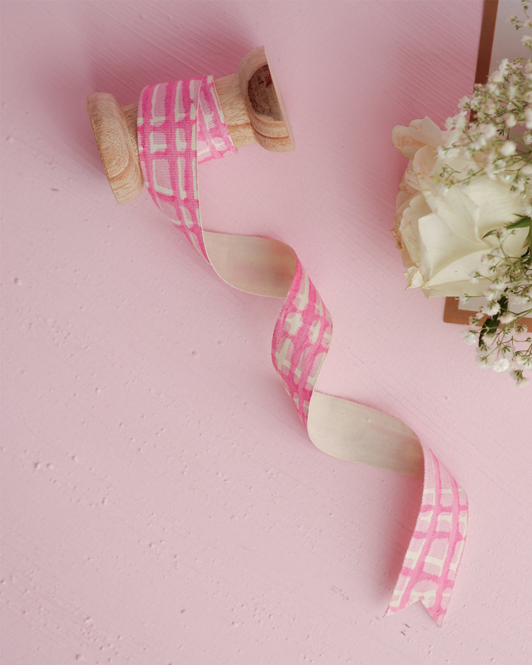 Abstract Lines - 1" Fabric Gift Ribbons