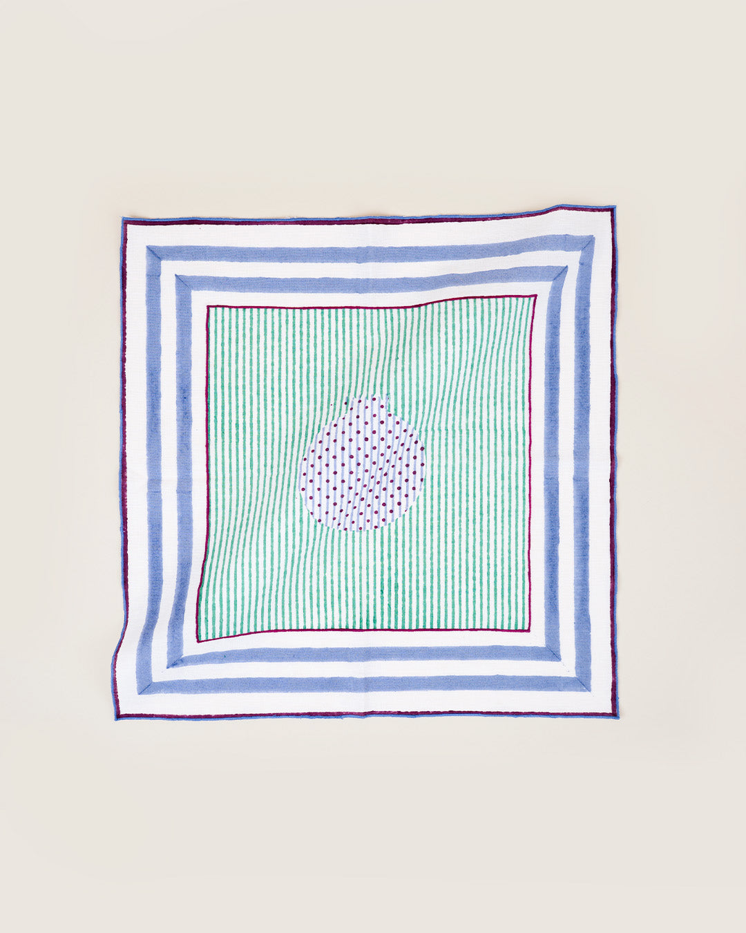 Set of 4 - Anar Centre Print Napkin