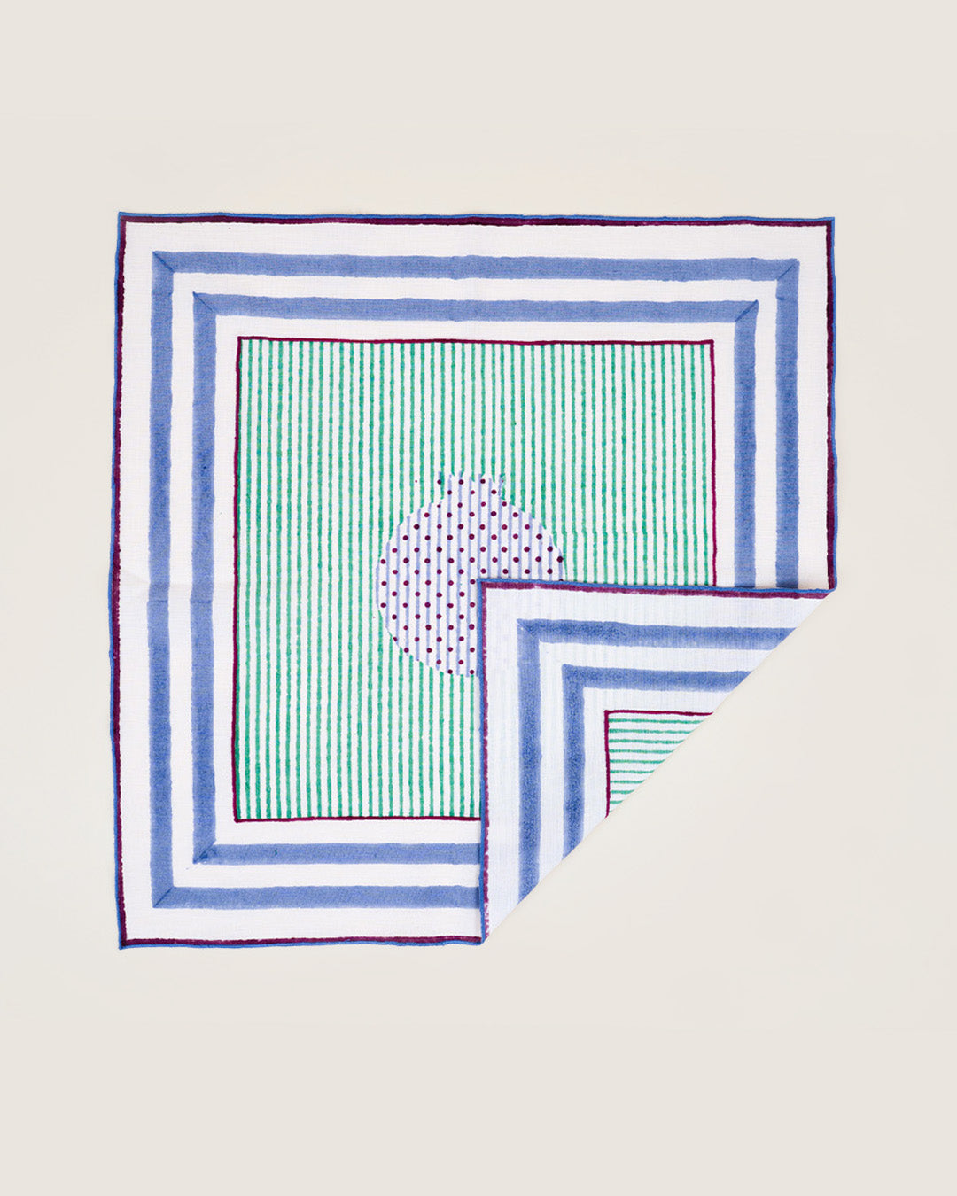 Set of 4 - Anar Centre Print Napkin