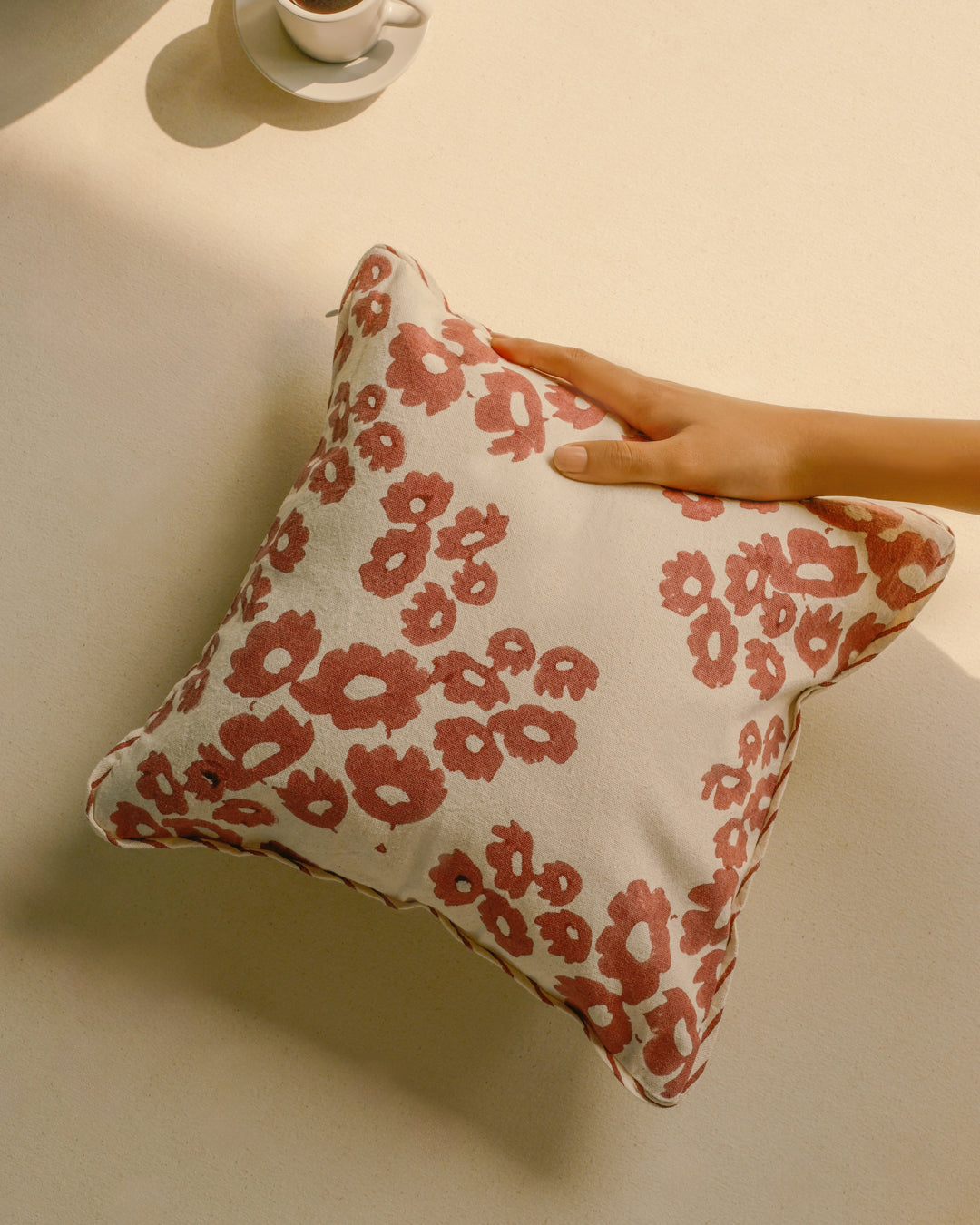 Blue Between Lines - Cushion Cover