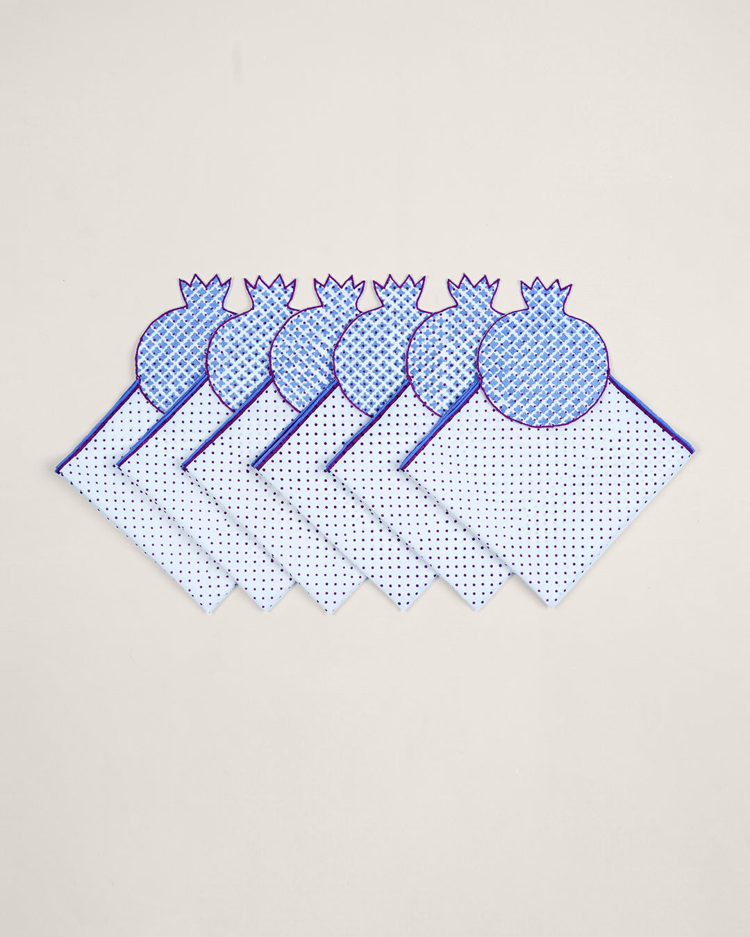 Set of 4 - Anar Pocket Napkins