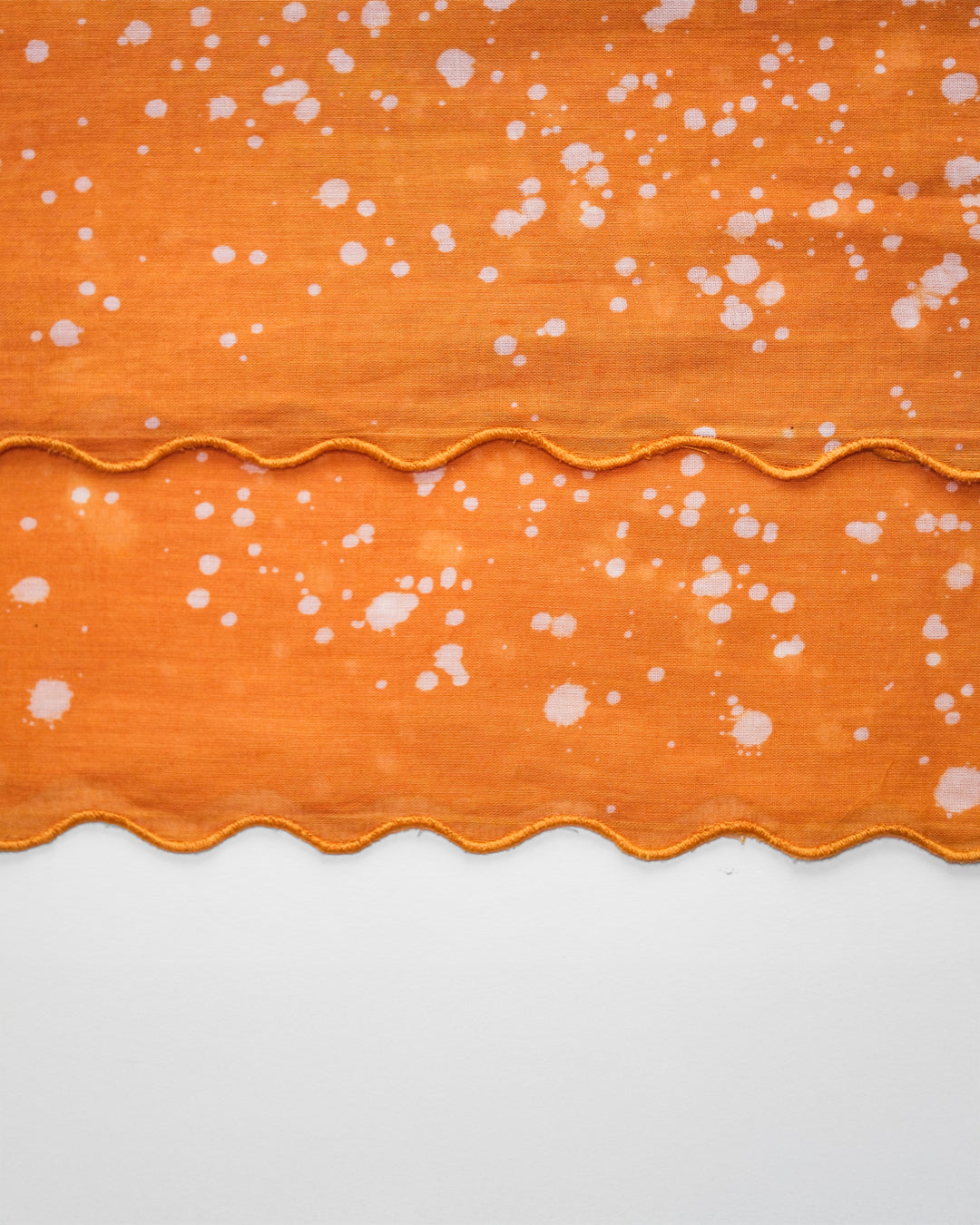 Saffron Tide Cotton Scarf