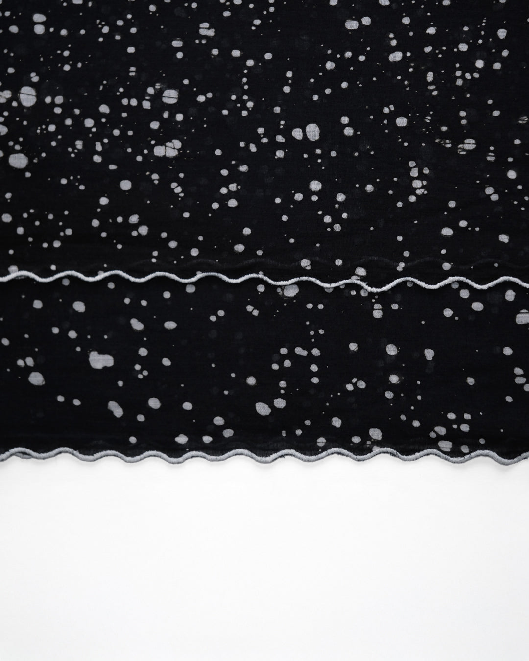 Nocturne Bloom Cotton Scarf