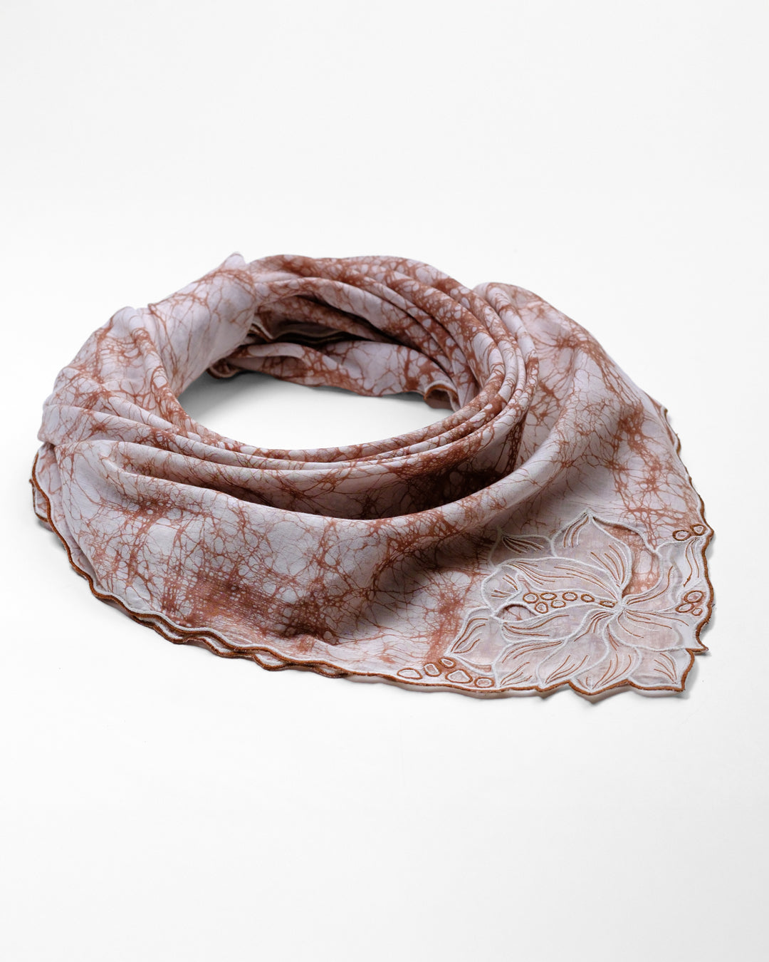 Terra Bloom Cotton Scarf