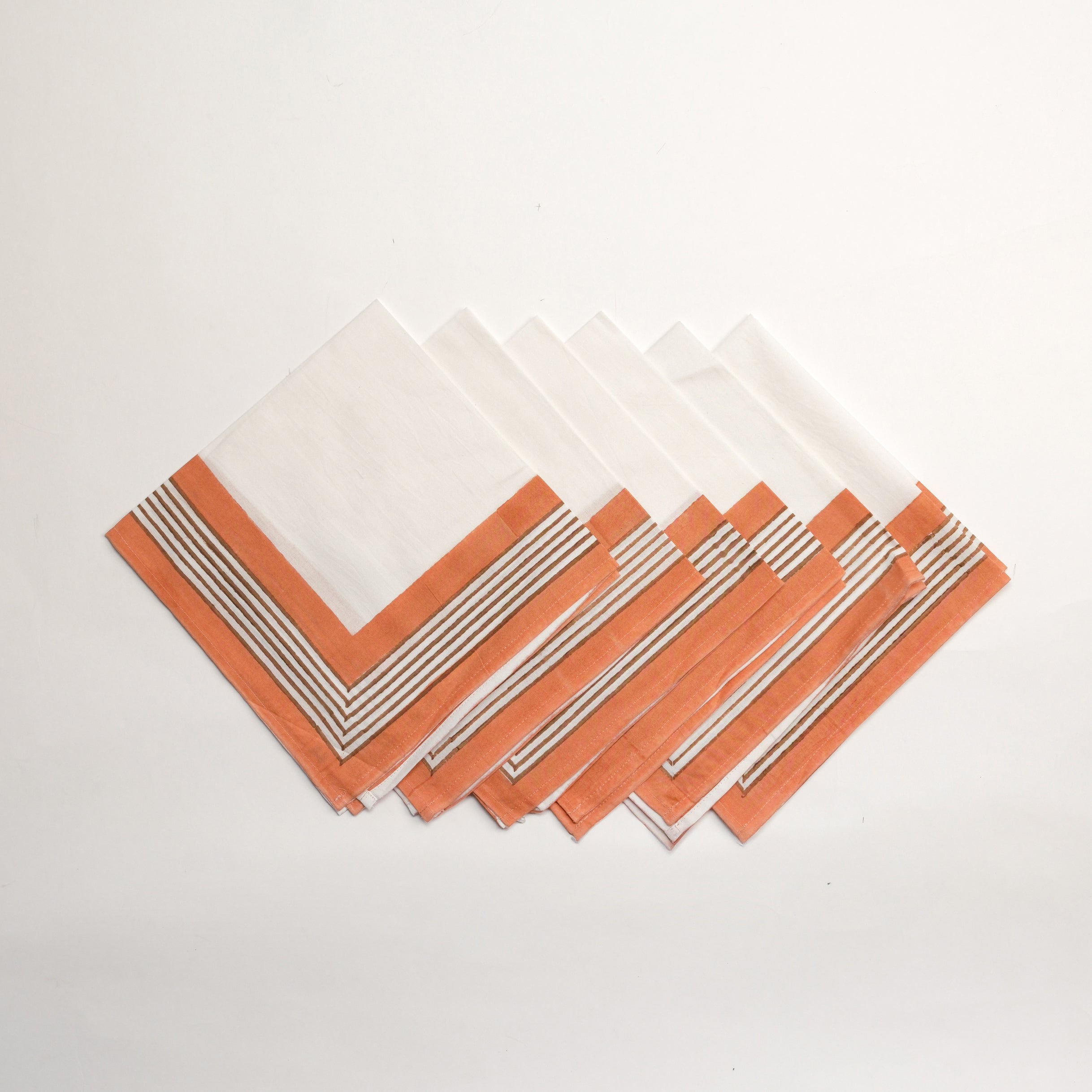 Set of 6 - Elemental Hues Table Napkins