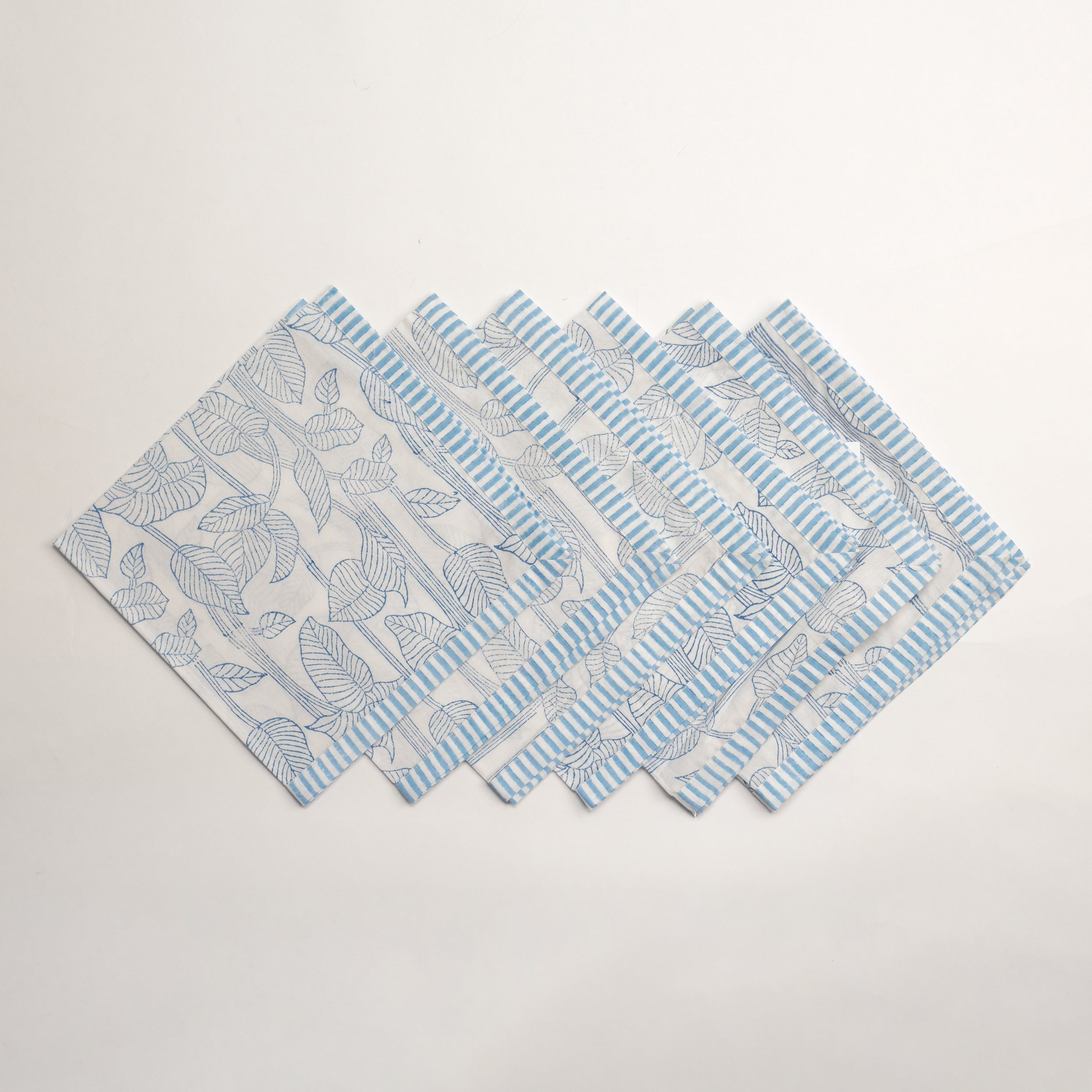 Nature's Canvas (Blue) - Table Napkins
