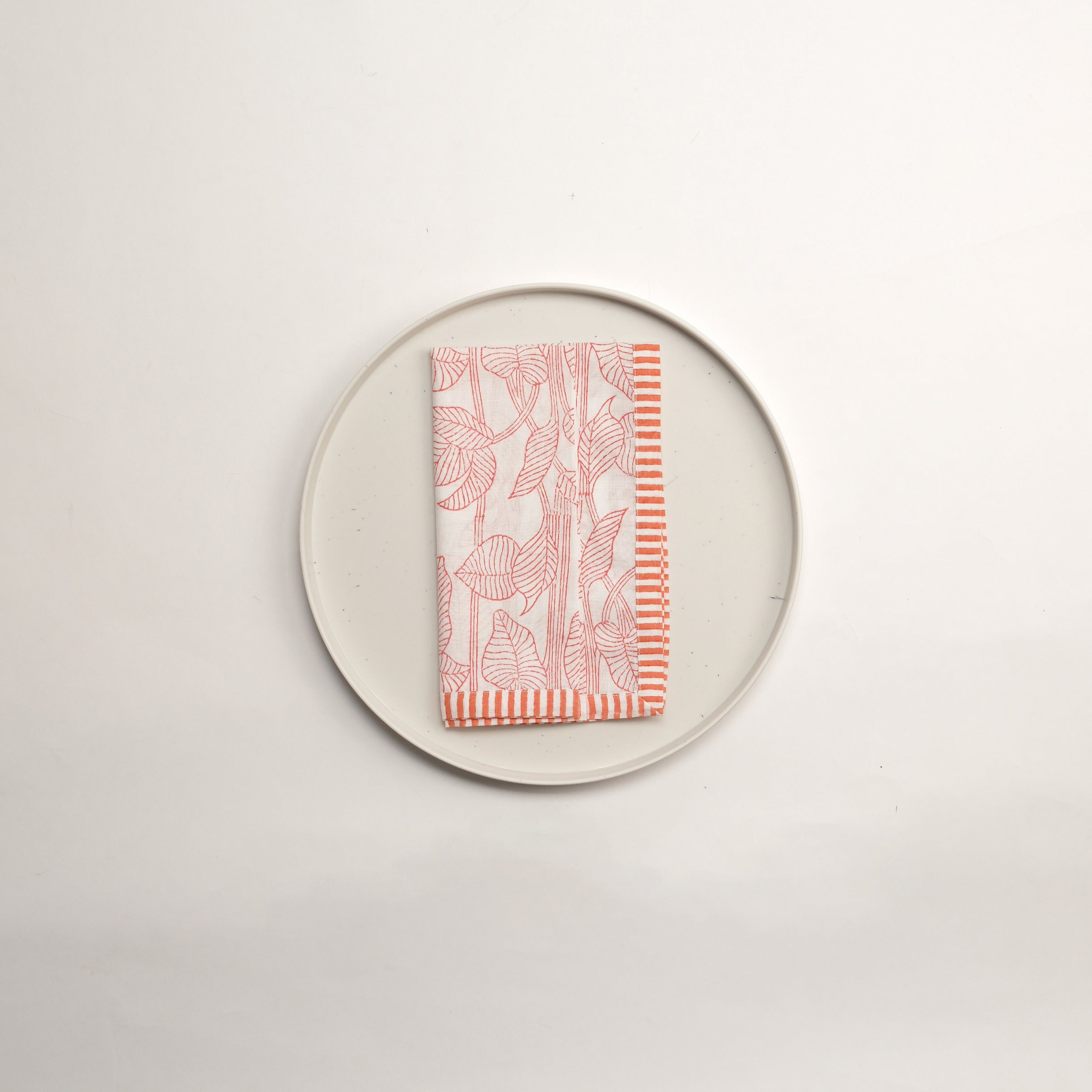 Nature's Canvas (Red) - Table Napkins