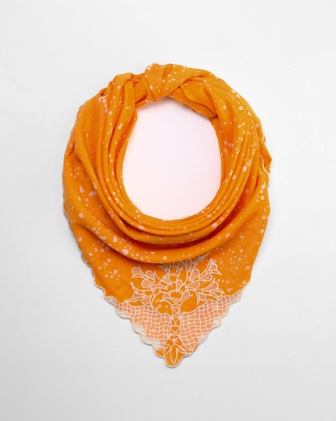 Saffron Grove Cotton Scarf