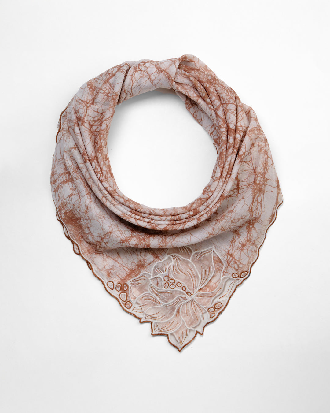 Terra Bloom Cotton Scarf