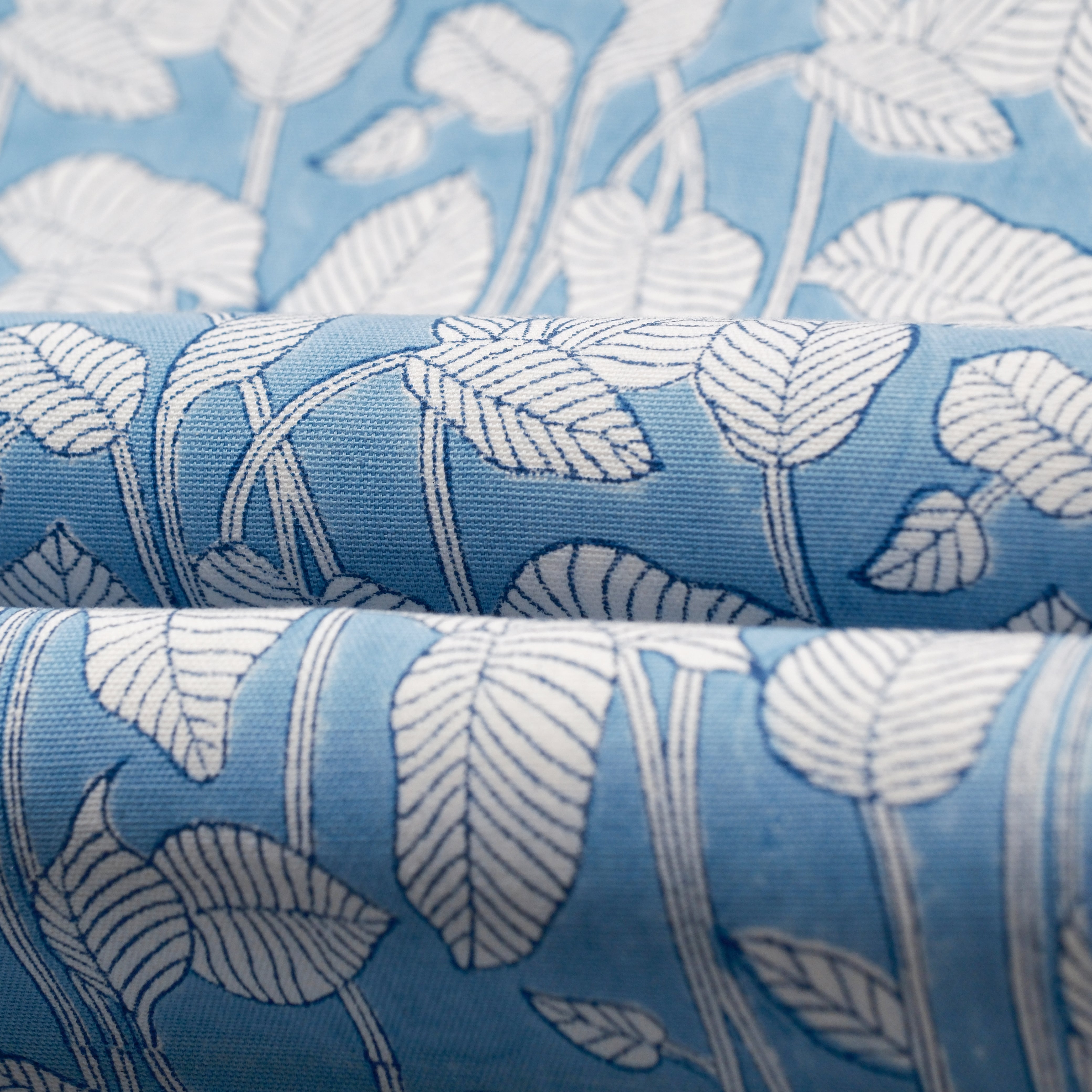Nature's Canvas (Blue) - Table Runner