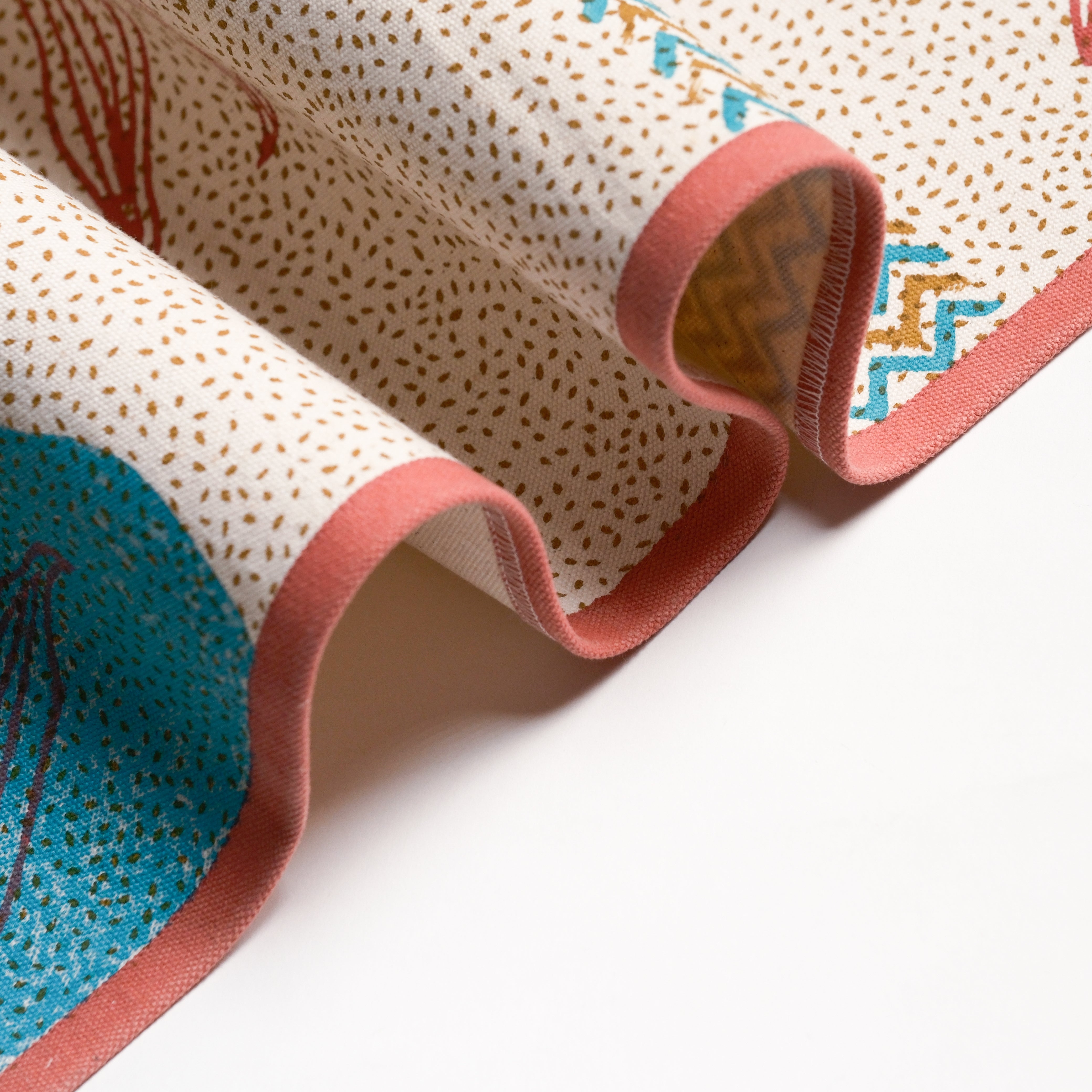 Coastal Breeze (Plam Leaf) - Table Runner