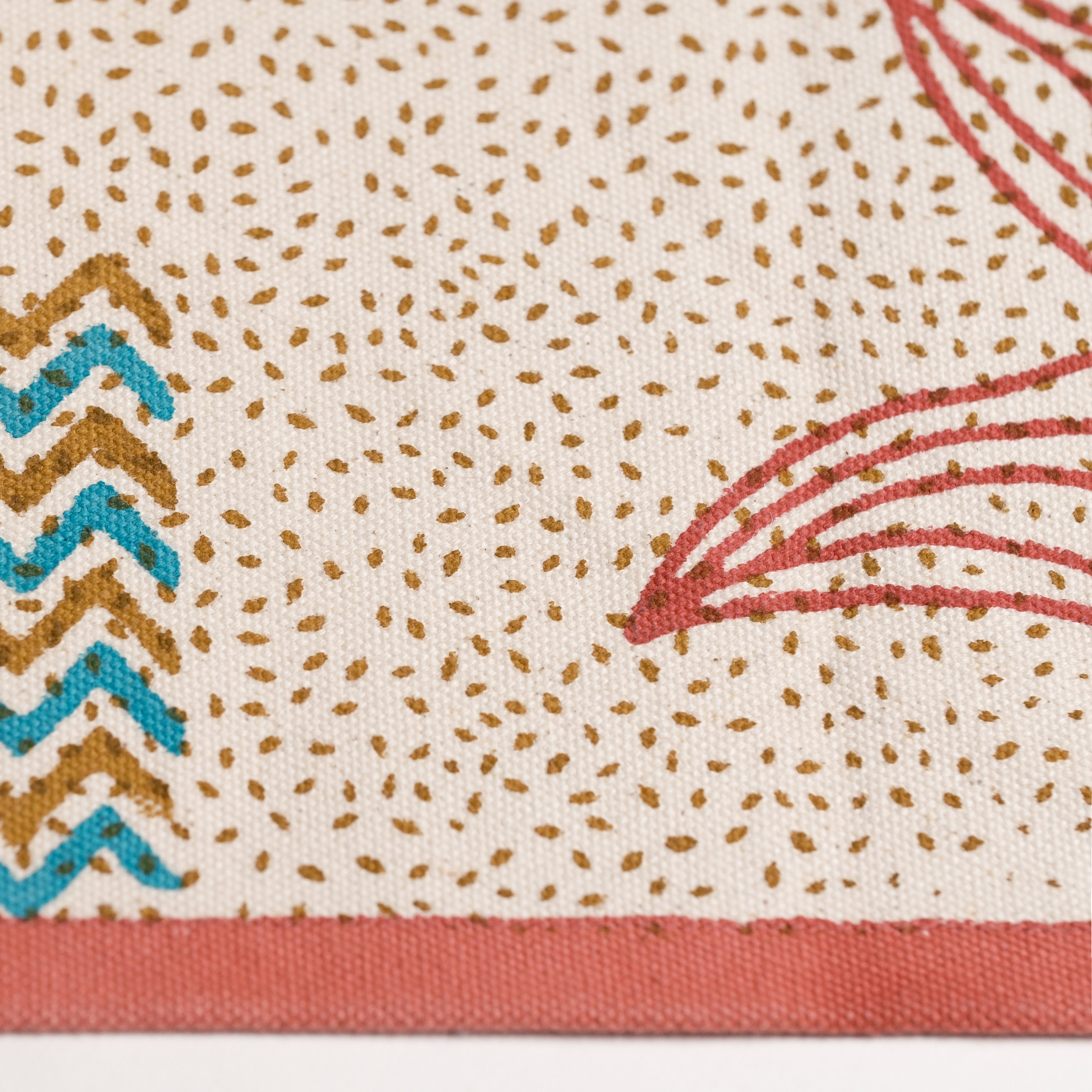 Coastal Breeze (Plam Leaf) - Table Runner