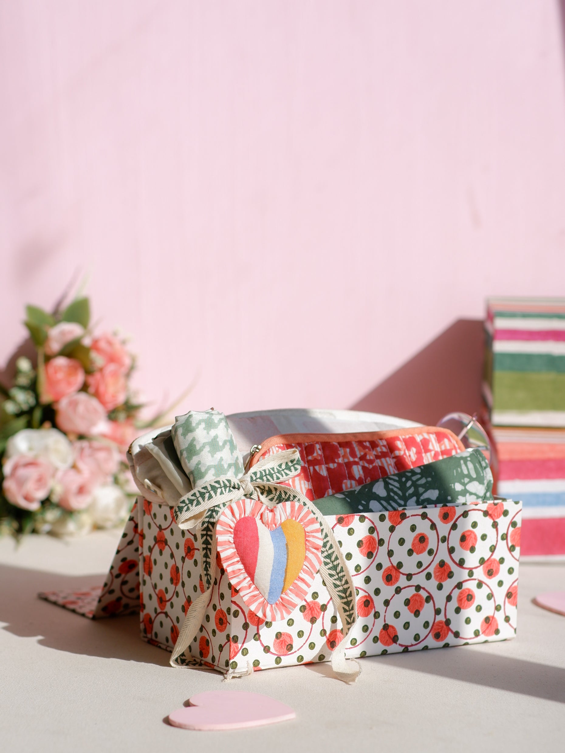 Kaleidoscope Red & Green - Treasure Gift Box