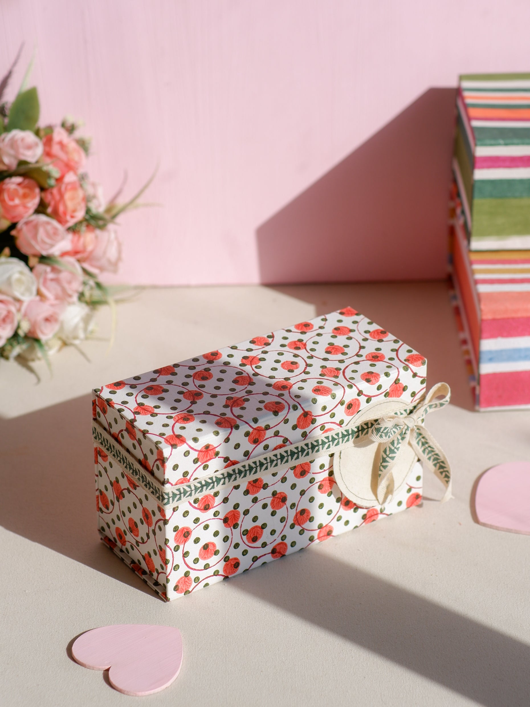 Kaleidoscope Red & Green - Treasure Gift Box