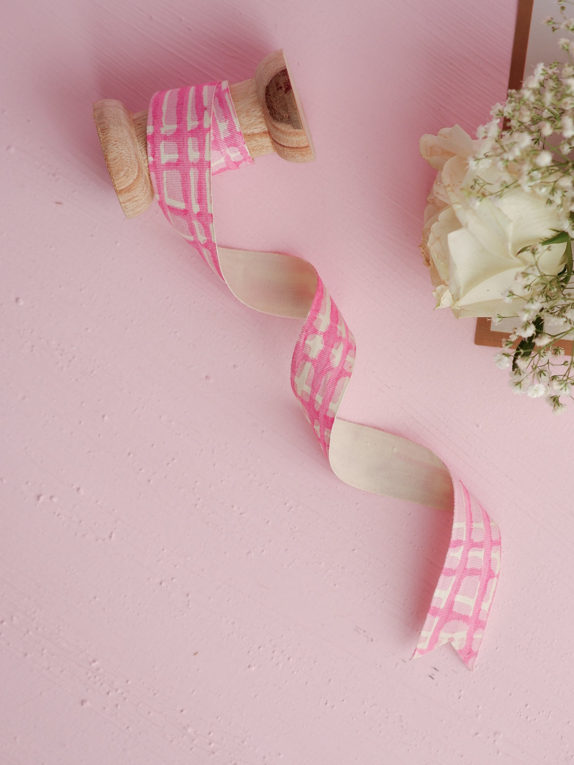 Abstract Lines - 1" Fabric Gift Ribbons