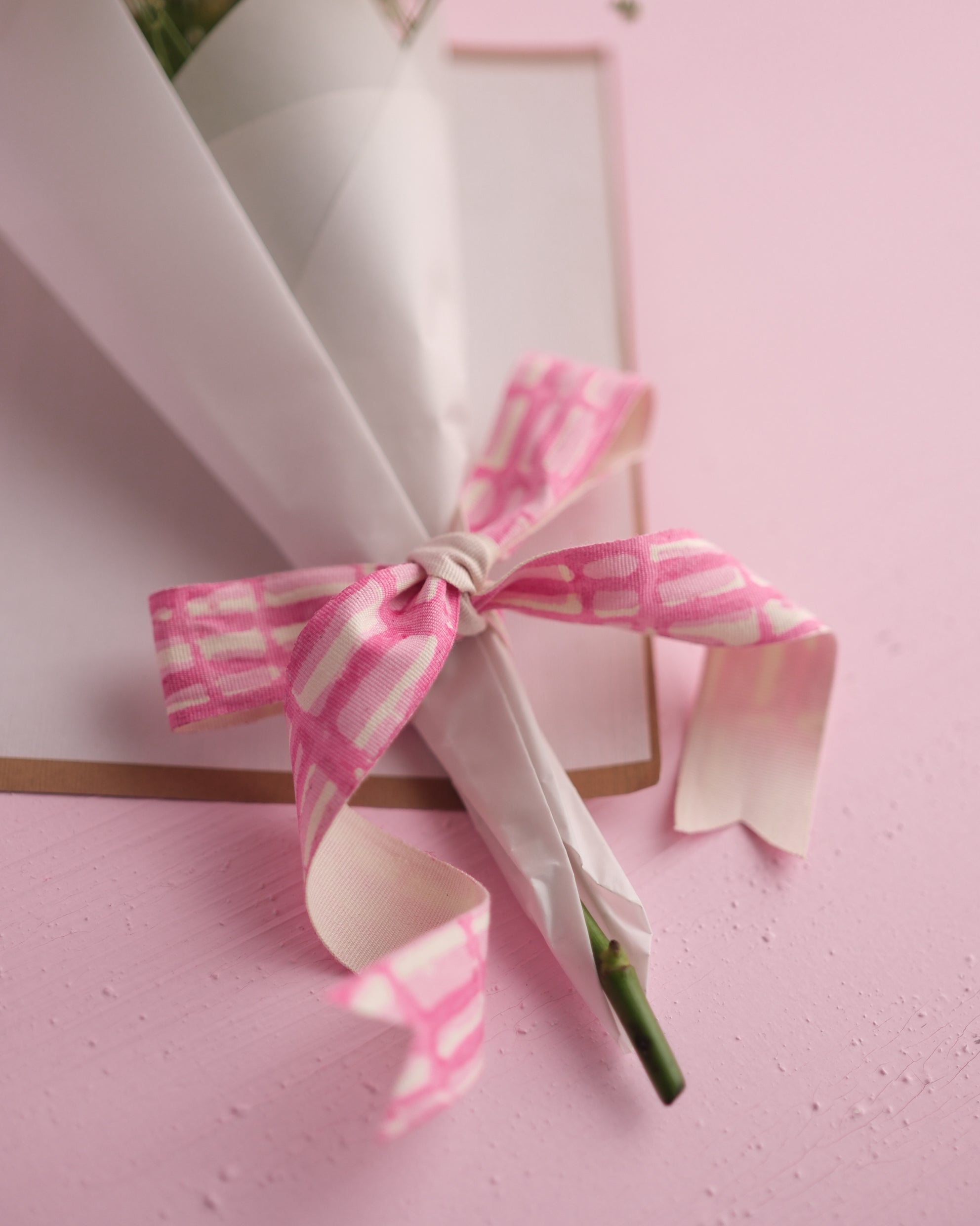 Abstract Lines - 1" Fabric Gift Ribbons